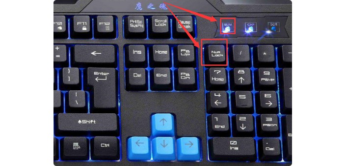 一、鍵盤NumLock指示燈！